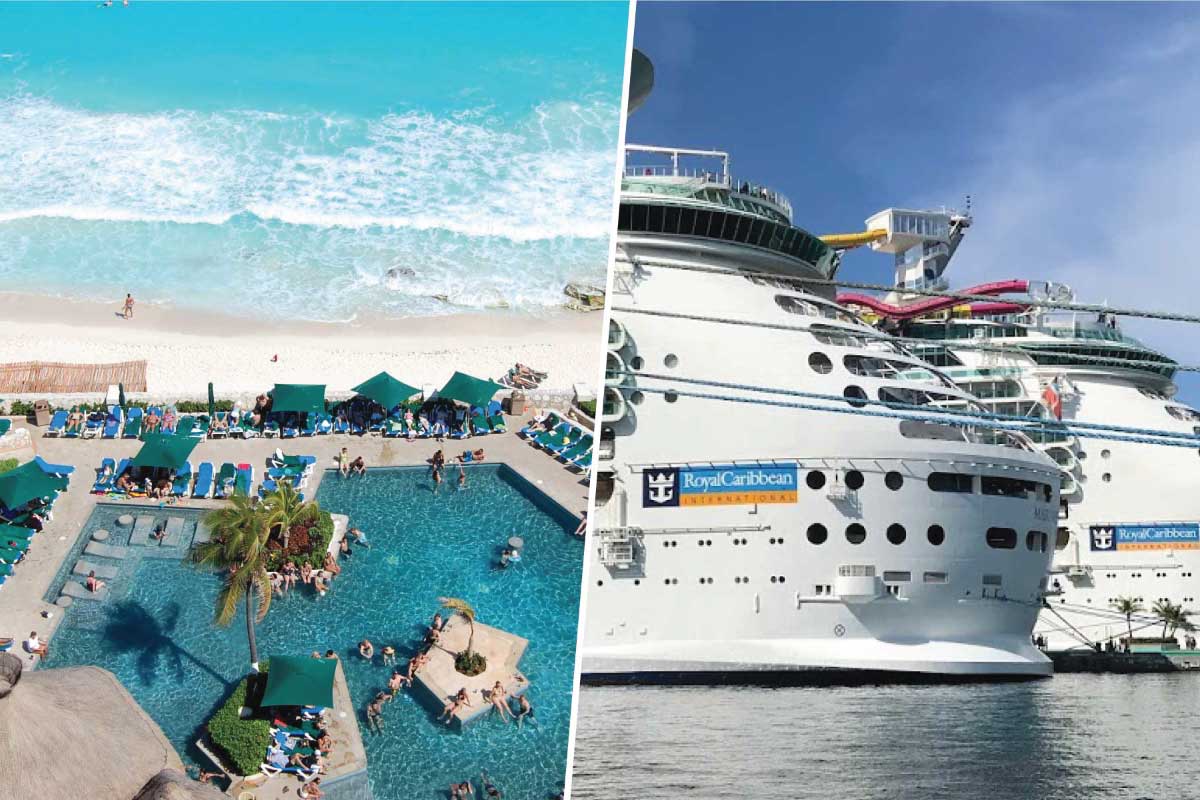 All-Inclusive Resort vs. Cruise.